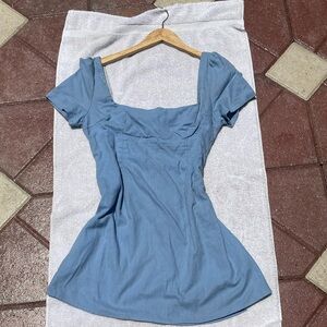 a cute milkmaid mini dress from princess polly